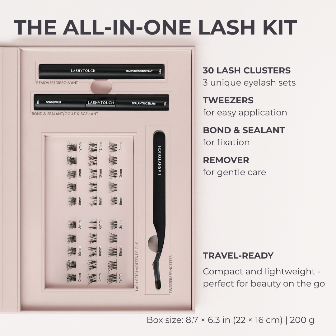 DIY All-In-One Eyelash Extensions Control Kit