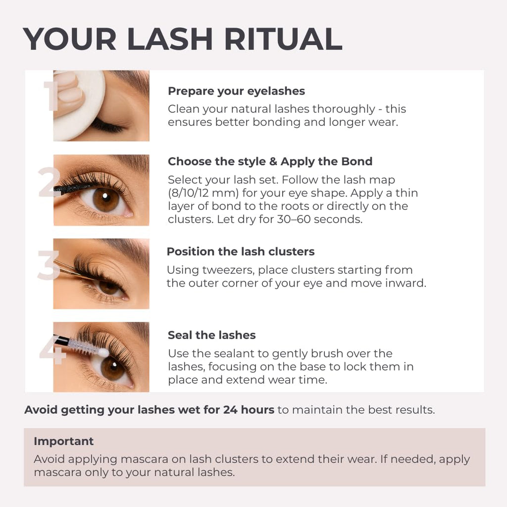 DIY All-In-One Eyelash Extensions Control Kit