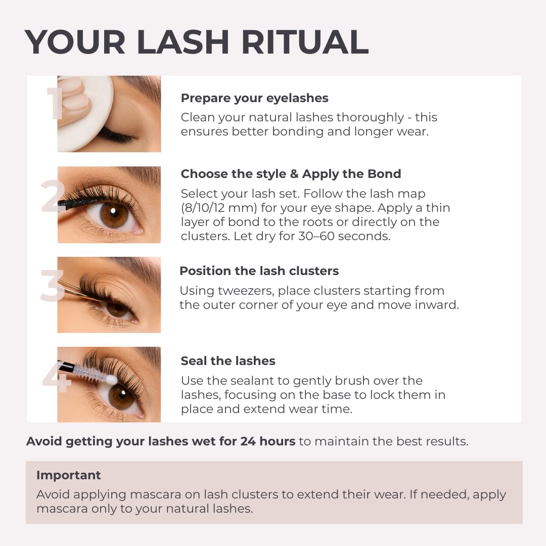 DIY All-In-One Eyelash Extensions Control Kit