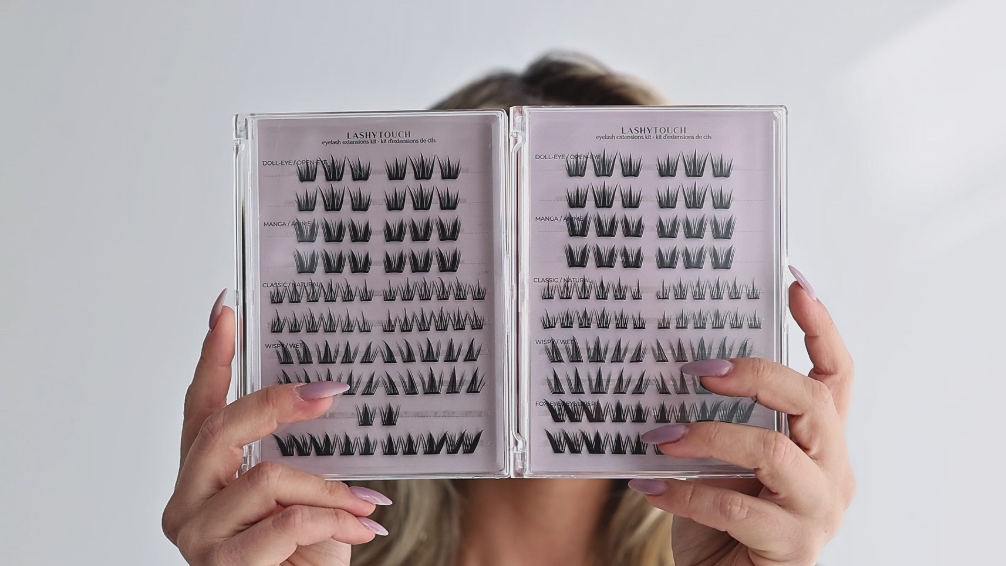 Self-Adhesive Eyelash Clusters Kit – 88 Lash Clusters in 5 Styles